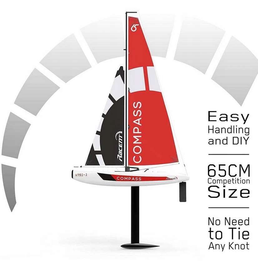 

VolantexRC łódź żaglówka Compass RG65 791-1 Artr