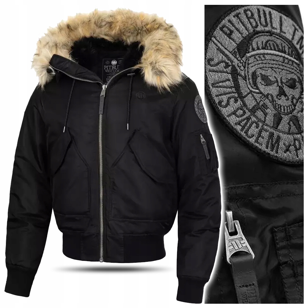 Pit Bull Zimní Bunda Harvest Bomber r.XL