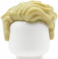 

Lego włosy figurki - męskie, blond, falowane