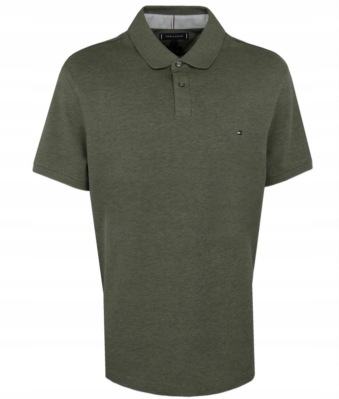 Tommy Hilfiger pánské polo, khaki melír, 3XL