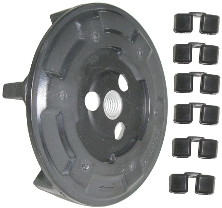 2303003 TARCZA + GUMKI KLIMATYZACJI DENSO 5SEL12 5SL12C 7SEU17C 6SEU16C VW