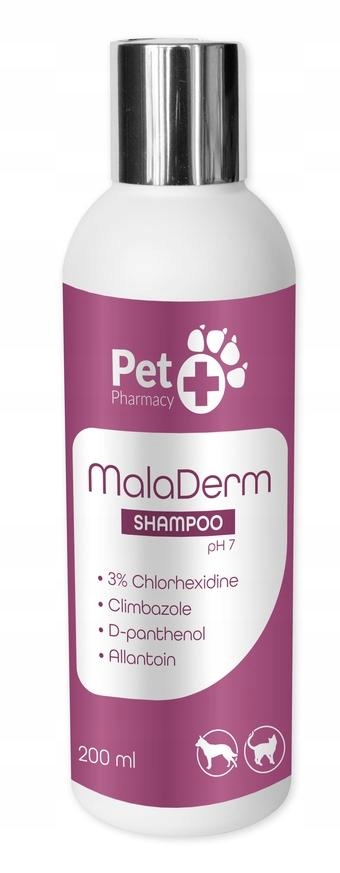Maladerm Šampon Pro Psy A Kočky, Dermatitida 200 ML
