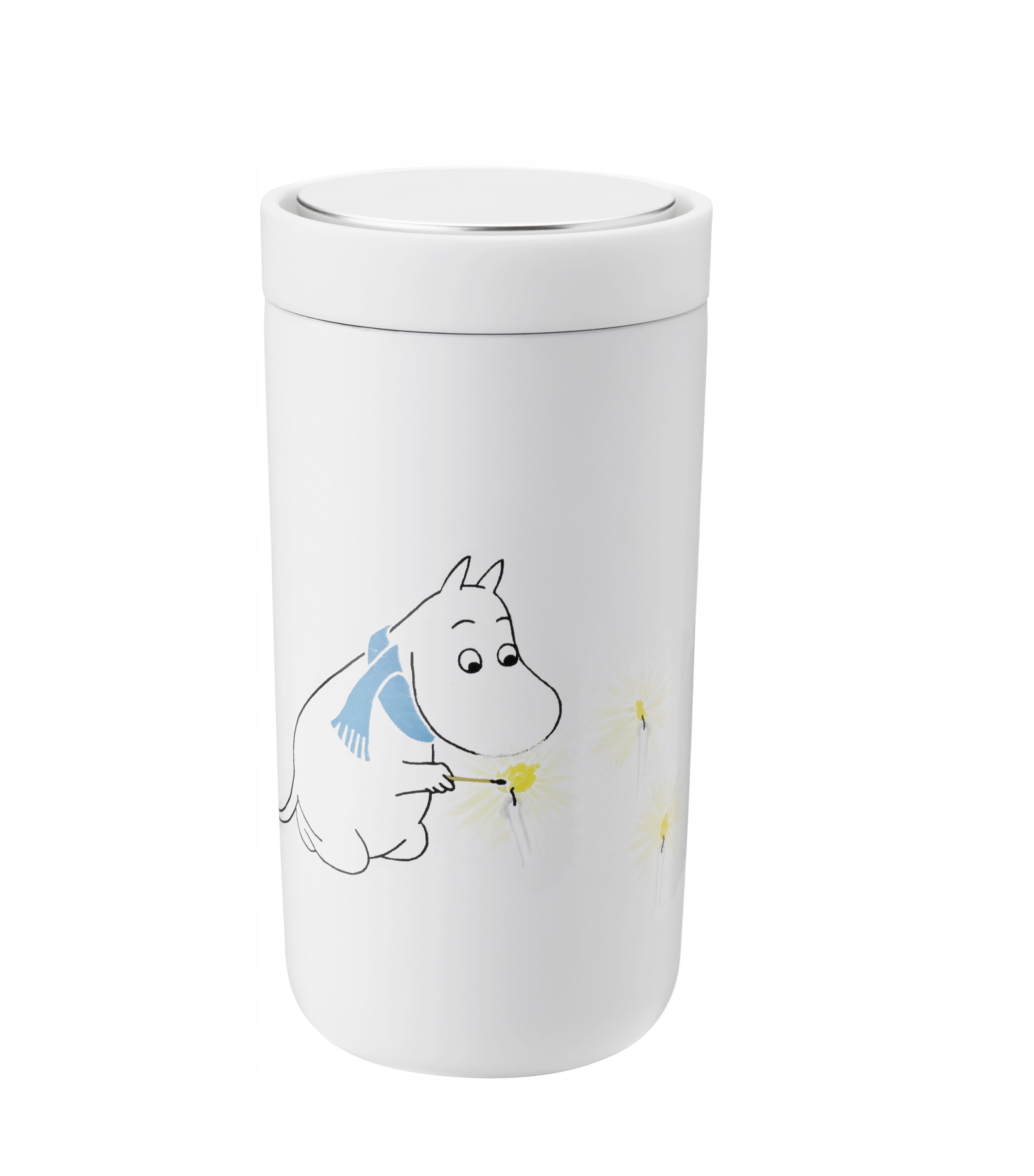 Termohrnek To- Go Frost Mumínci, bílý, 200 ml, Stelton