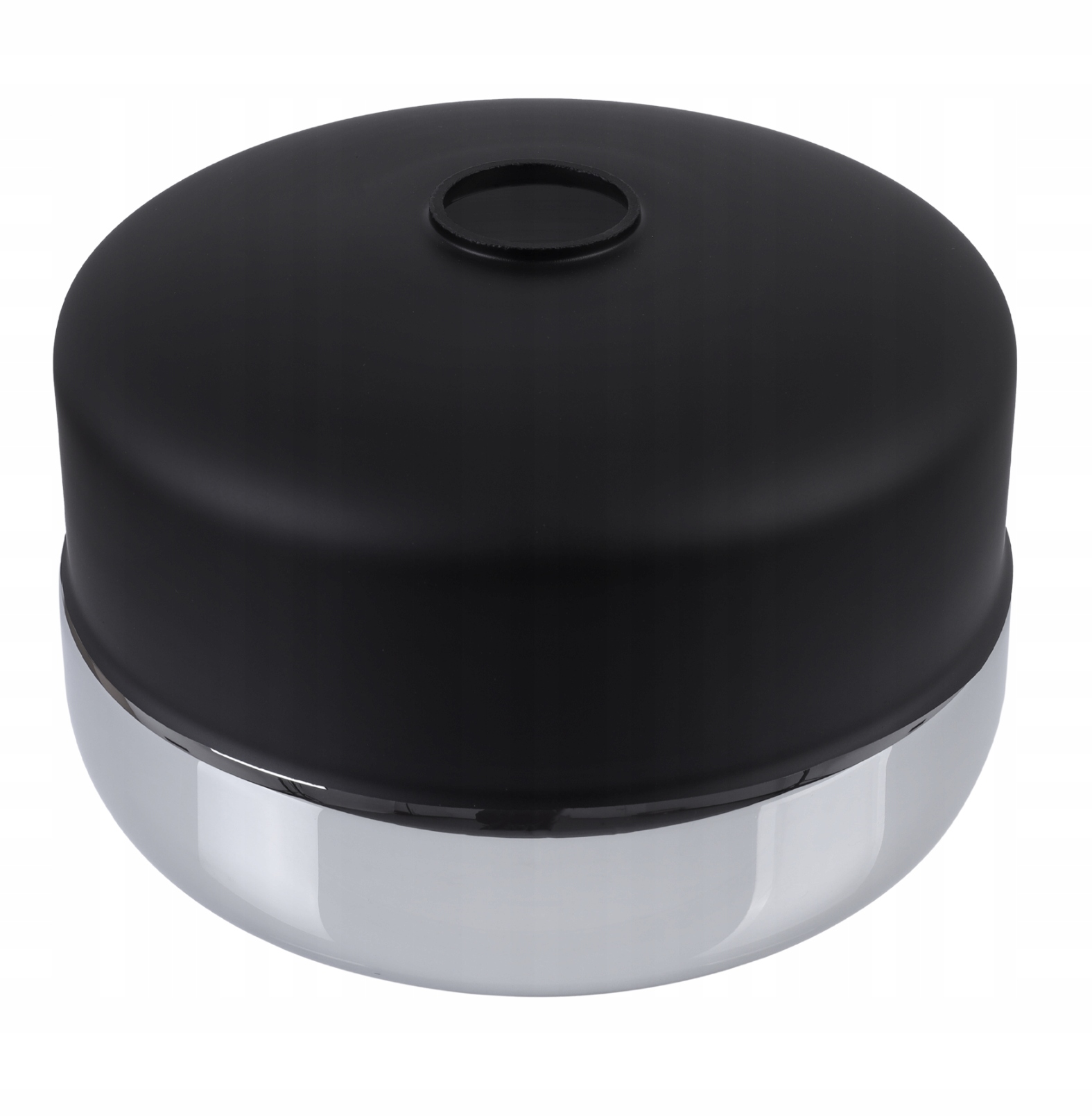 Skleněná Lampička Pro Stropní Závěsnou Lampu Oslo Chrom 25 CM