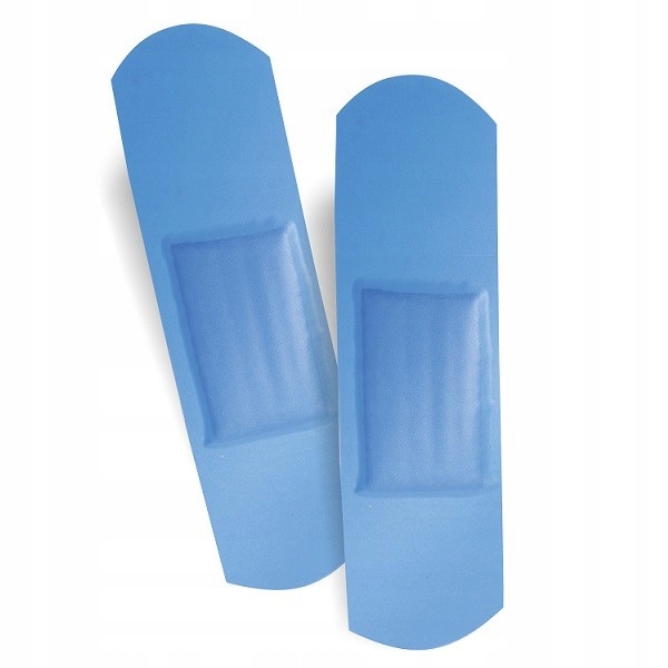 

Plastry wykrywalne w detektorze matali Blue Strips