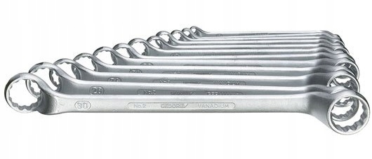 Sada obojstranných očkových kľúčov Gedore DIN838 6-32 mm, 12 kusov