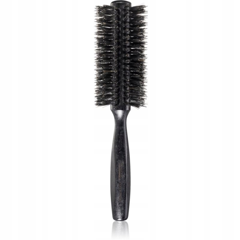 Janeke Black Line Tumbled Wood Hairbrush Ø 55 mm kulatý kartáč na vlasy