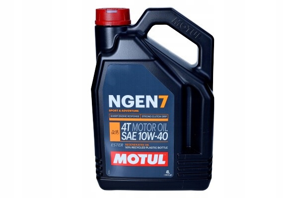 Olej Motul 10W40 4L Ngen 7 4T Motocykle 10W40 Ngen 7 4T 4L