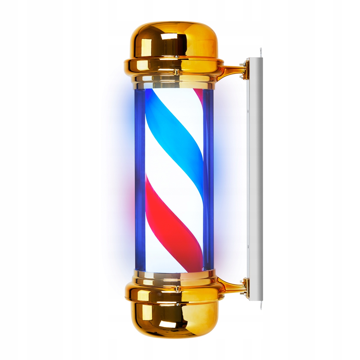 Stropní Svítidlo s podsvícením pro barber shopy BB-02 zlatý velký