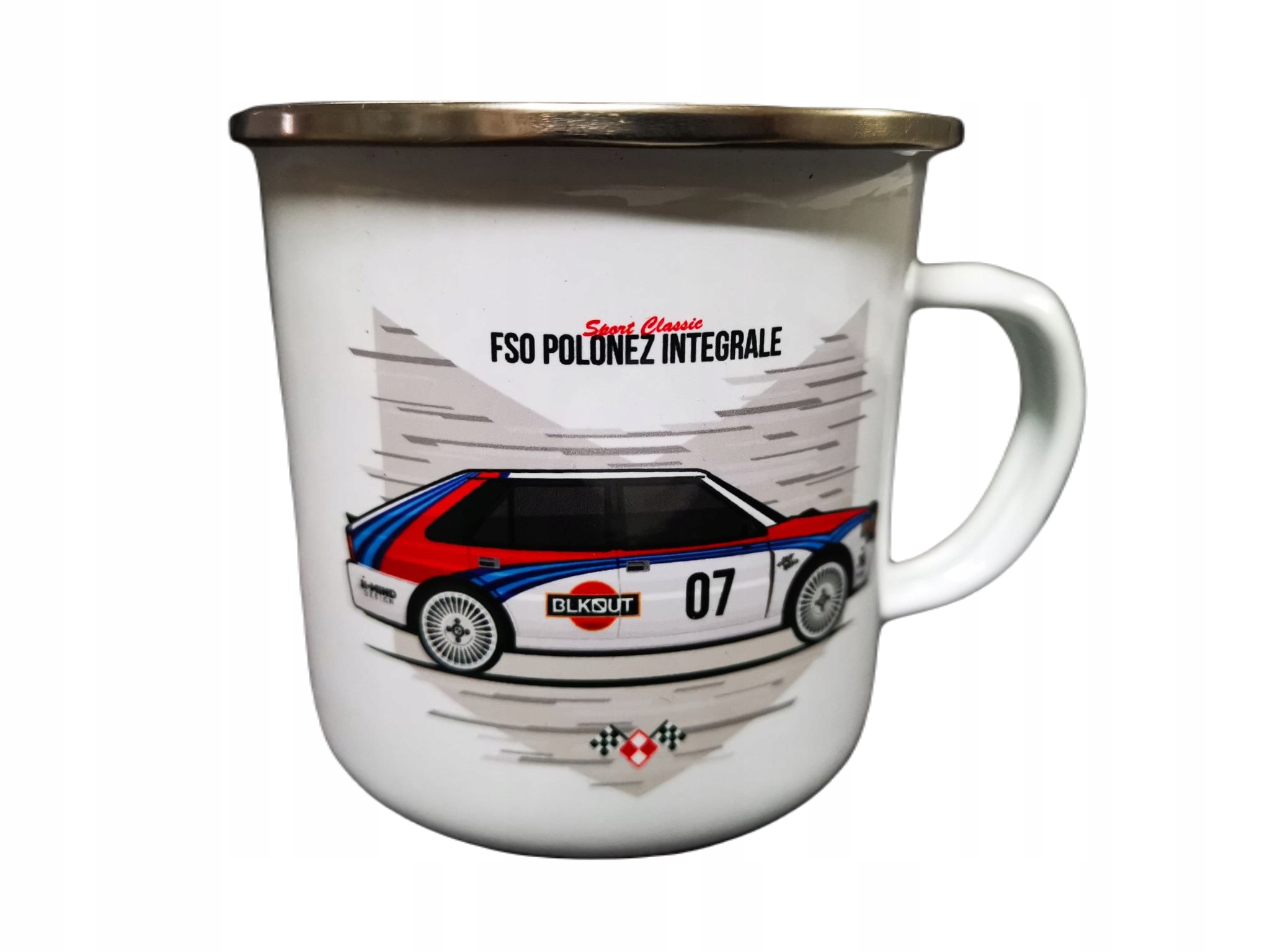 

Sport Classic Polonez kubek emaliowany Prl