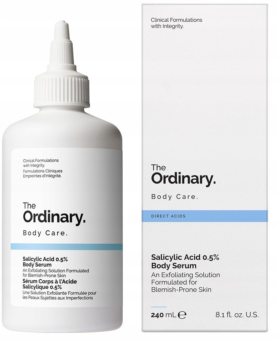 The Ordinary Salicylic Acid 0,5% Tělové Sérum Na Nedokonalosti Těla 240
