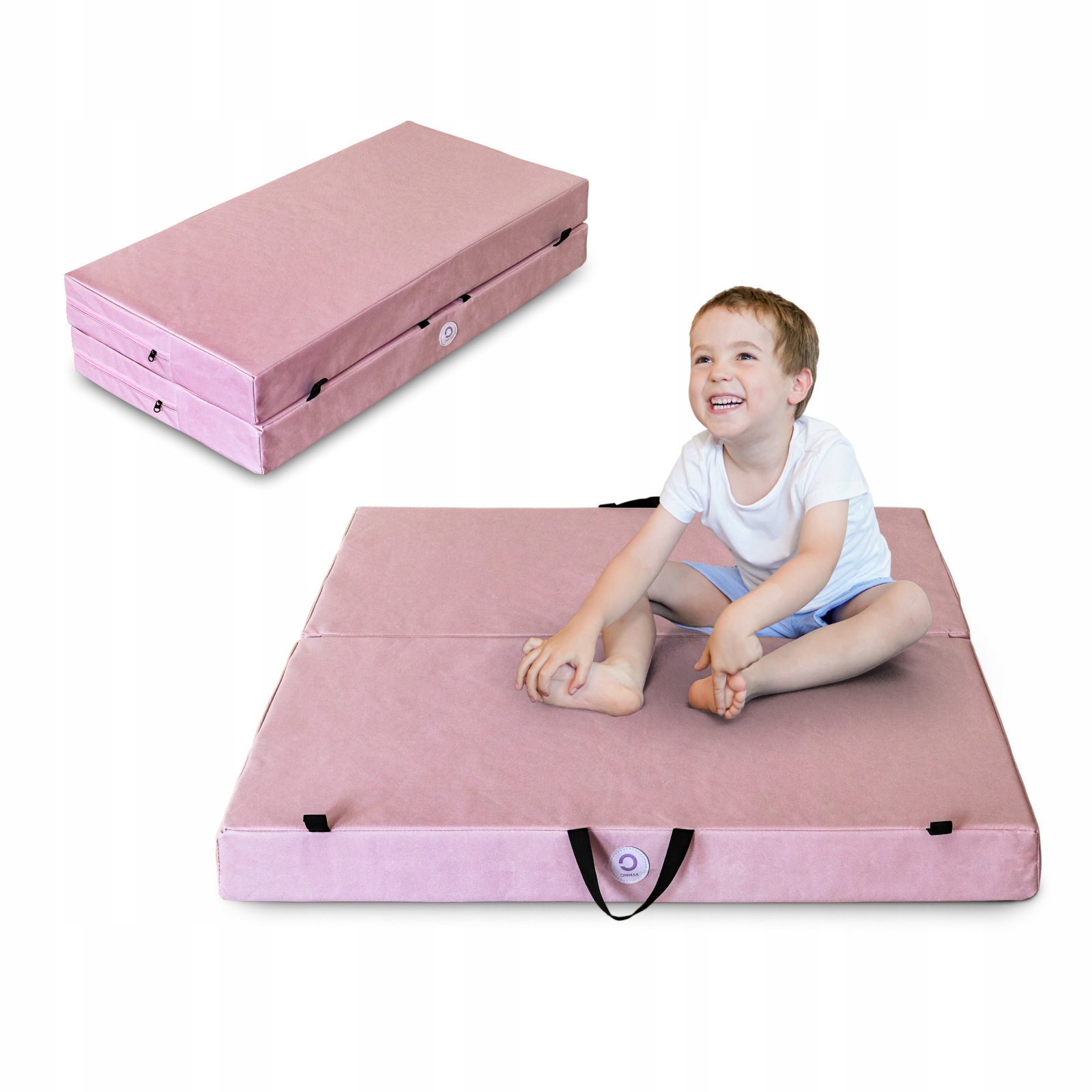 Onmax Materac asekuracyjny Oxford różowy