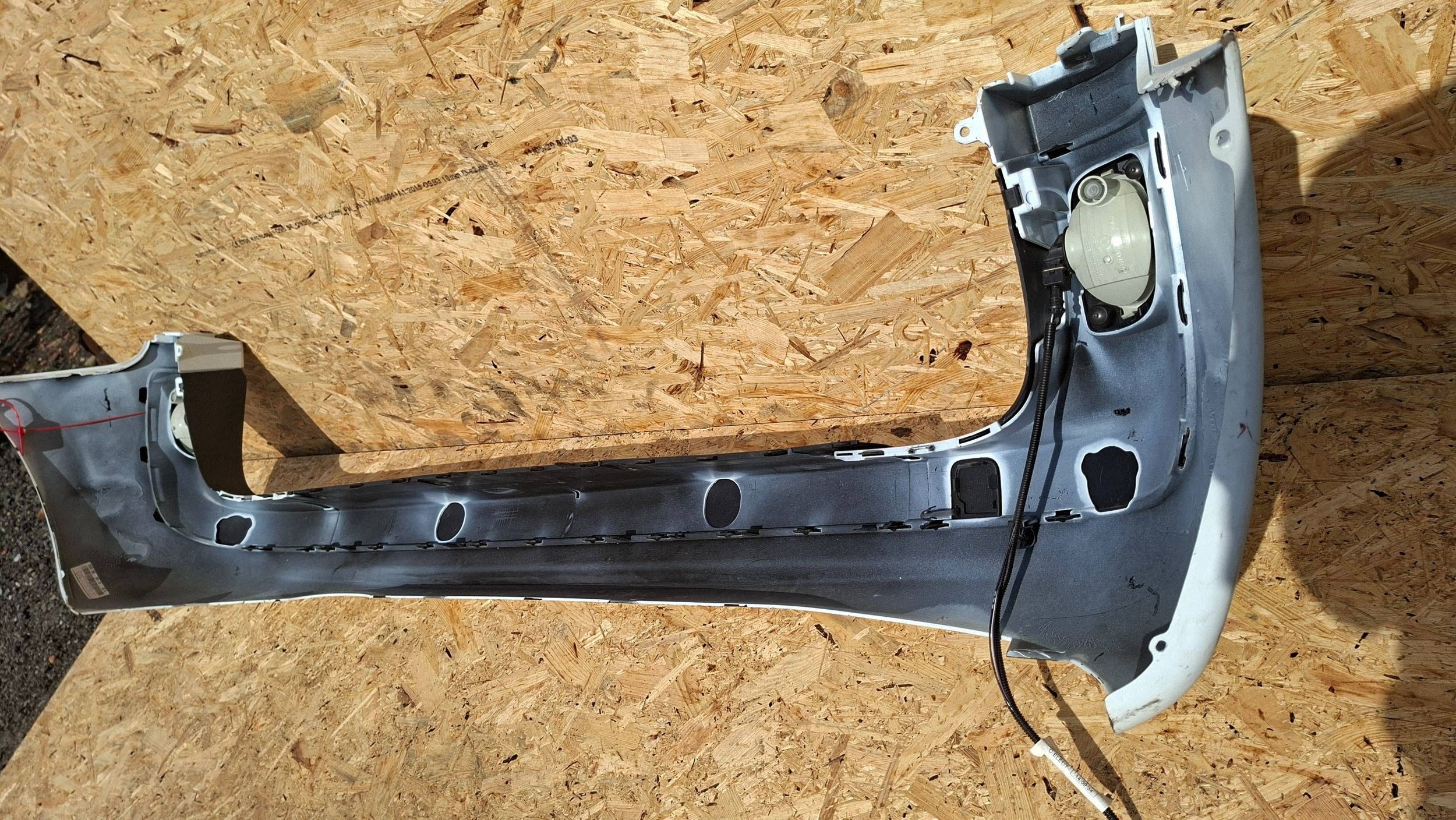 bumper rear part 8200436723 RENAULT KANGOO II CITAN and complete without PDC 07-2021