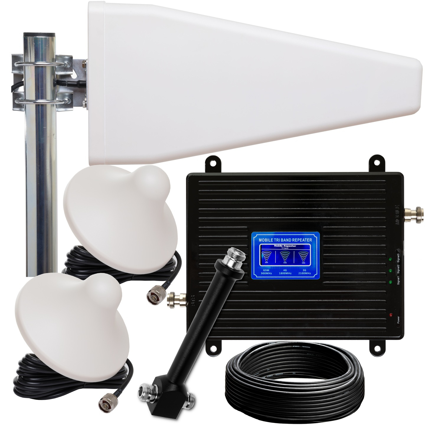 

Wzmacniacz Sygnału Zestaw Gsm 3G 4G Lte 3 Anteny