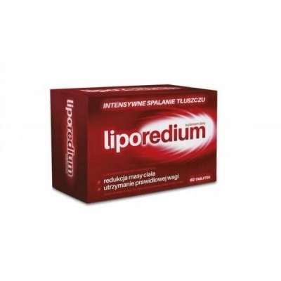 LIPOREDIUM Spalanie, 60 tabletek
