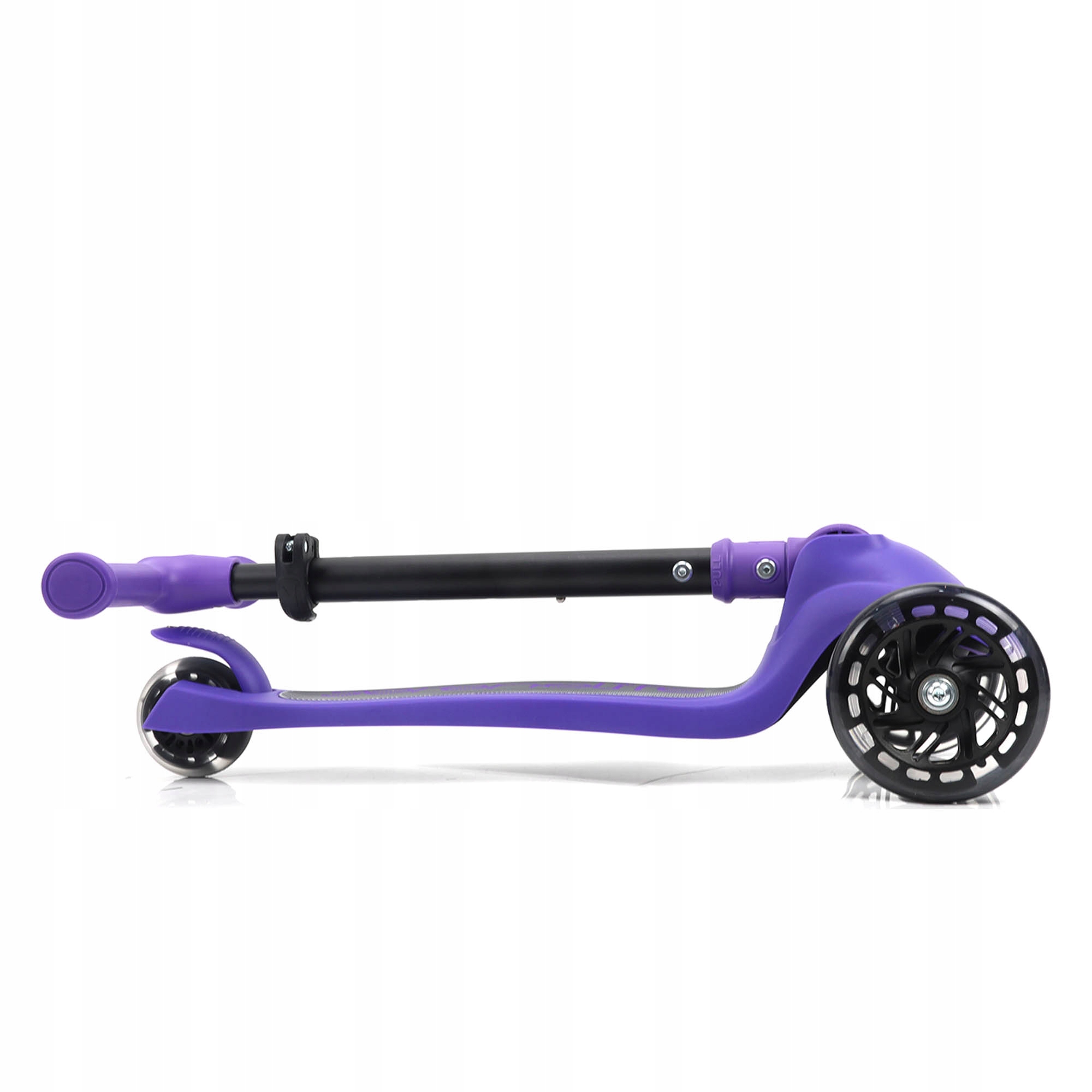 Hulajnoga Dla Dzieci 3-KOŁOWA Fioletowa Balansowa Z Kółkami Led Serenelife