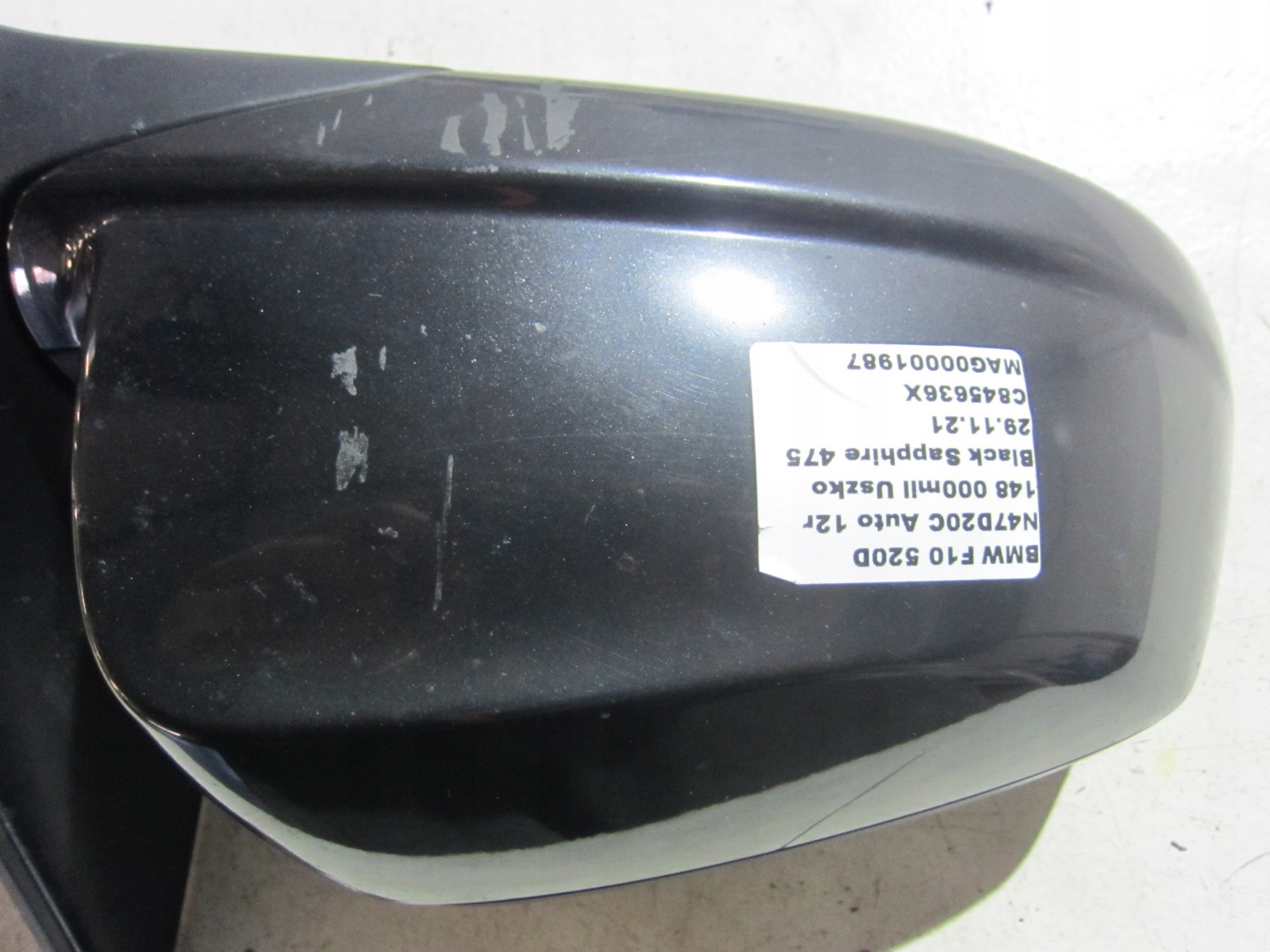 BMW F10 mirror exterior cover right left 475