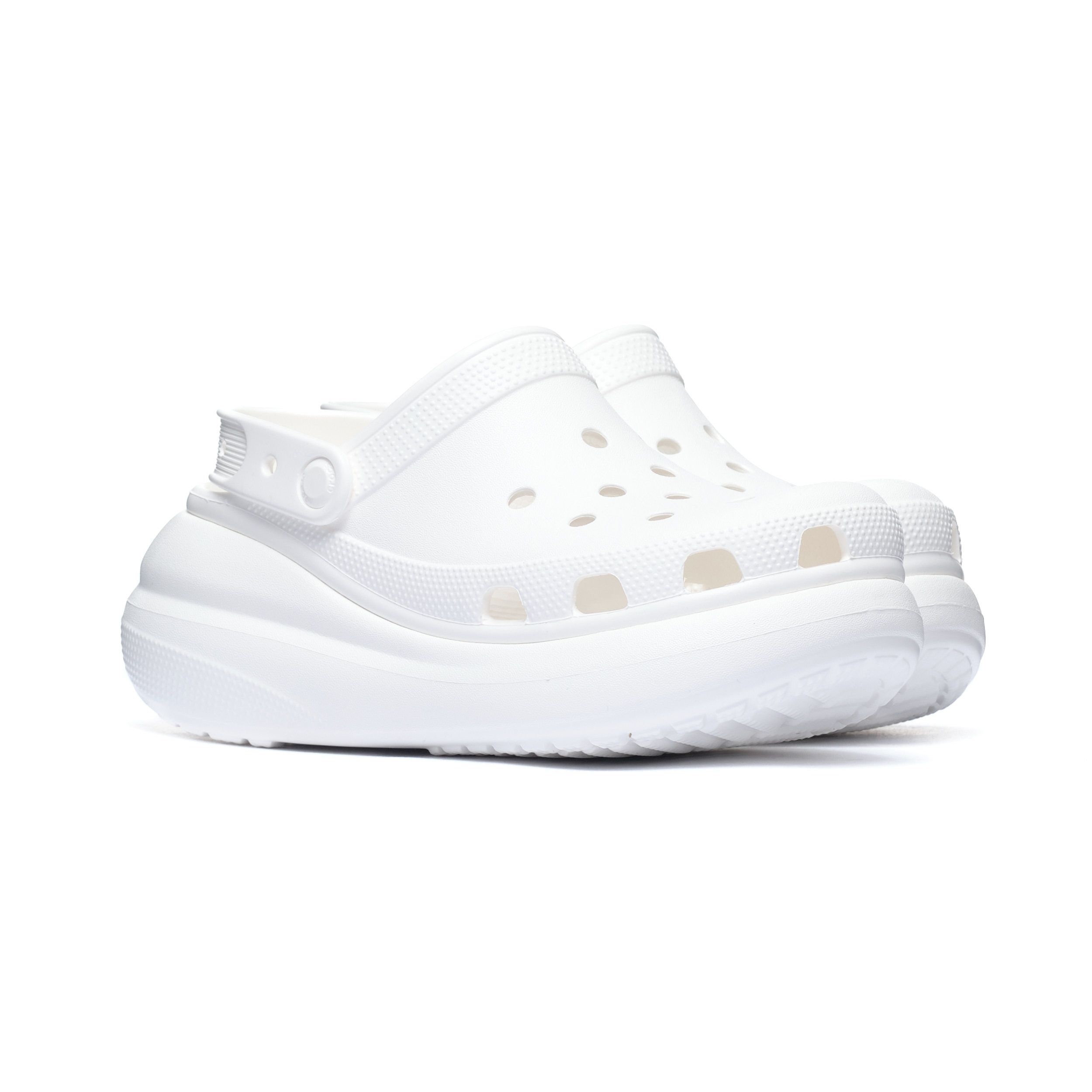 Nazouváky Crocs Crocs Classic Crush Clog Bílá 36-37 Unisex