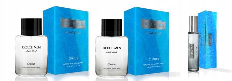 Chatler Dolce Men About Blush 2x100ml 30ml parfémovaná voda Set
