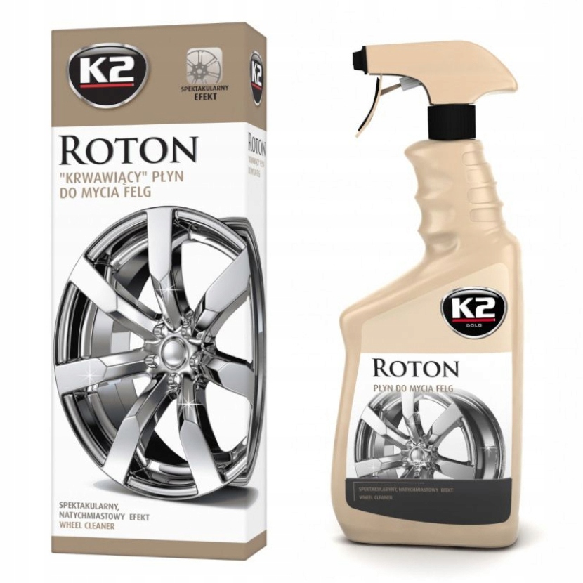 

Środek Czyszczący Felgi K2 Roton 700 ml Płyn