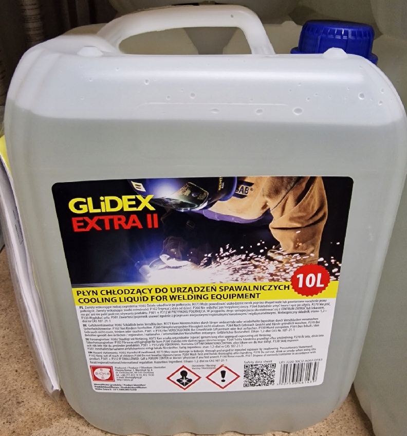 ESAB płyn chłodzący GLIDEX extraII 10L do spawarek