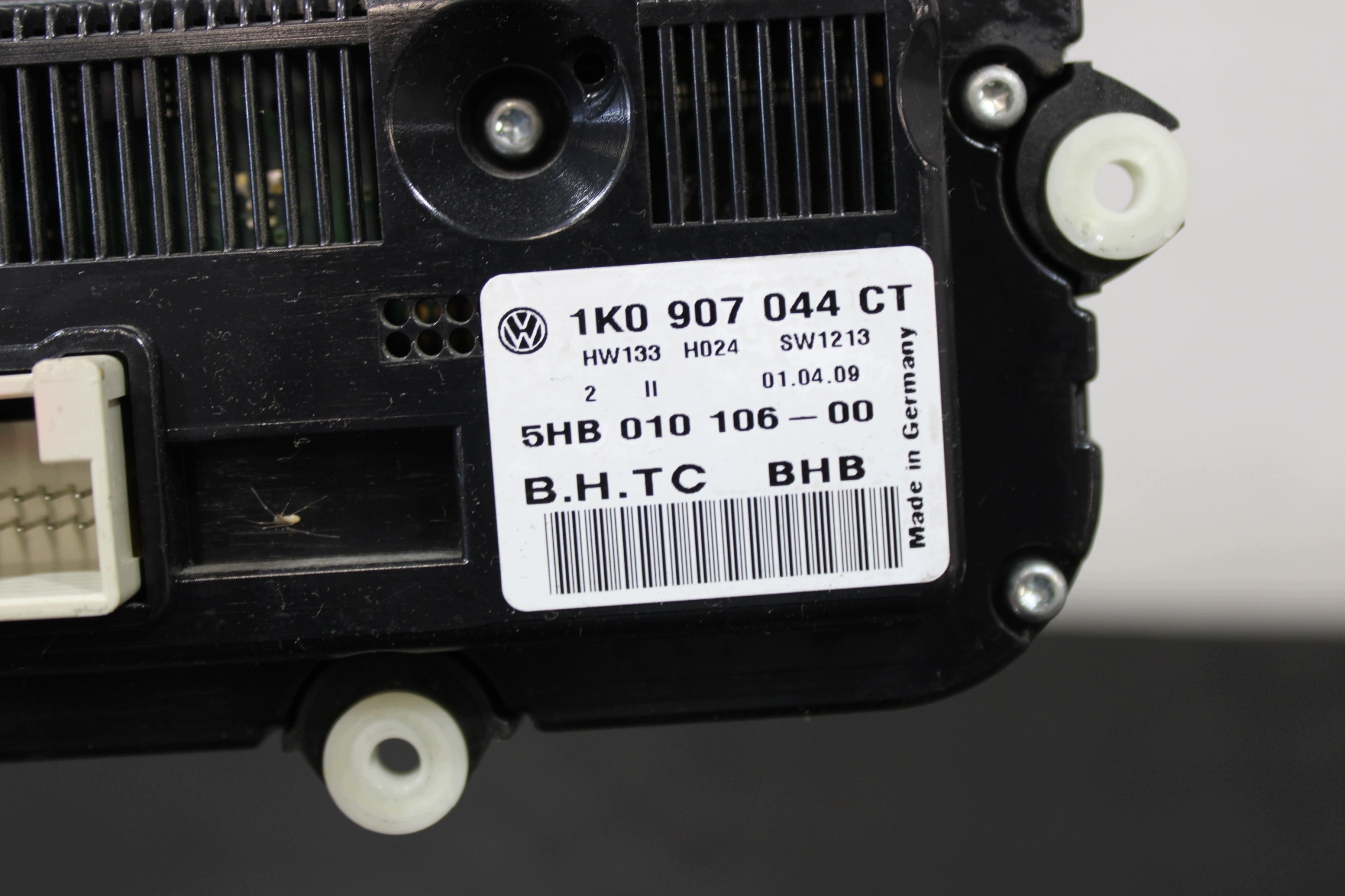 commande de climatisation 1K0907044CT VW TOURAN 1T0 1T FL 1,9 TDI