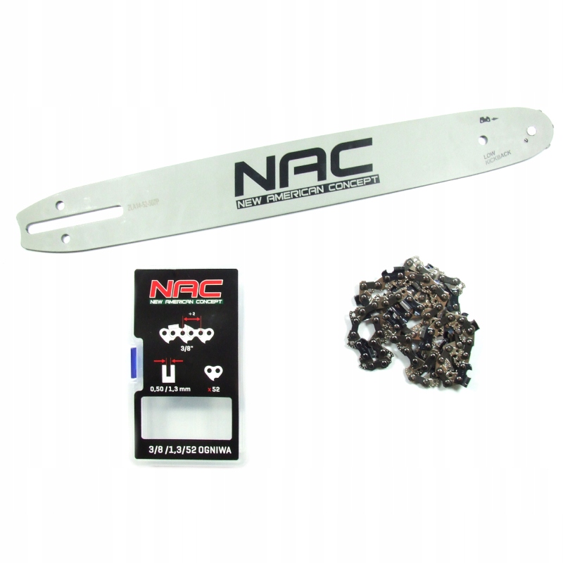 

Prowadnica 14" Łańcuch Nac ZLA14-52-507P