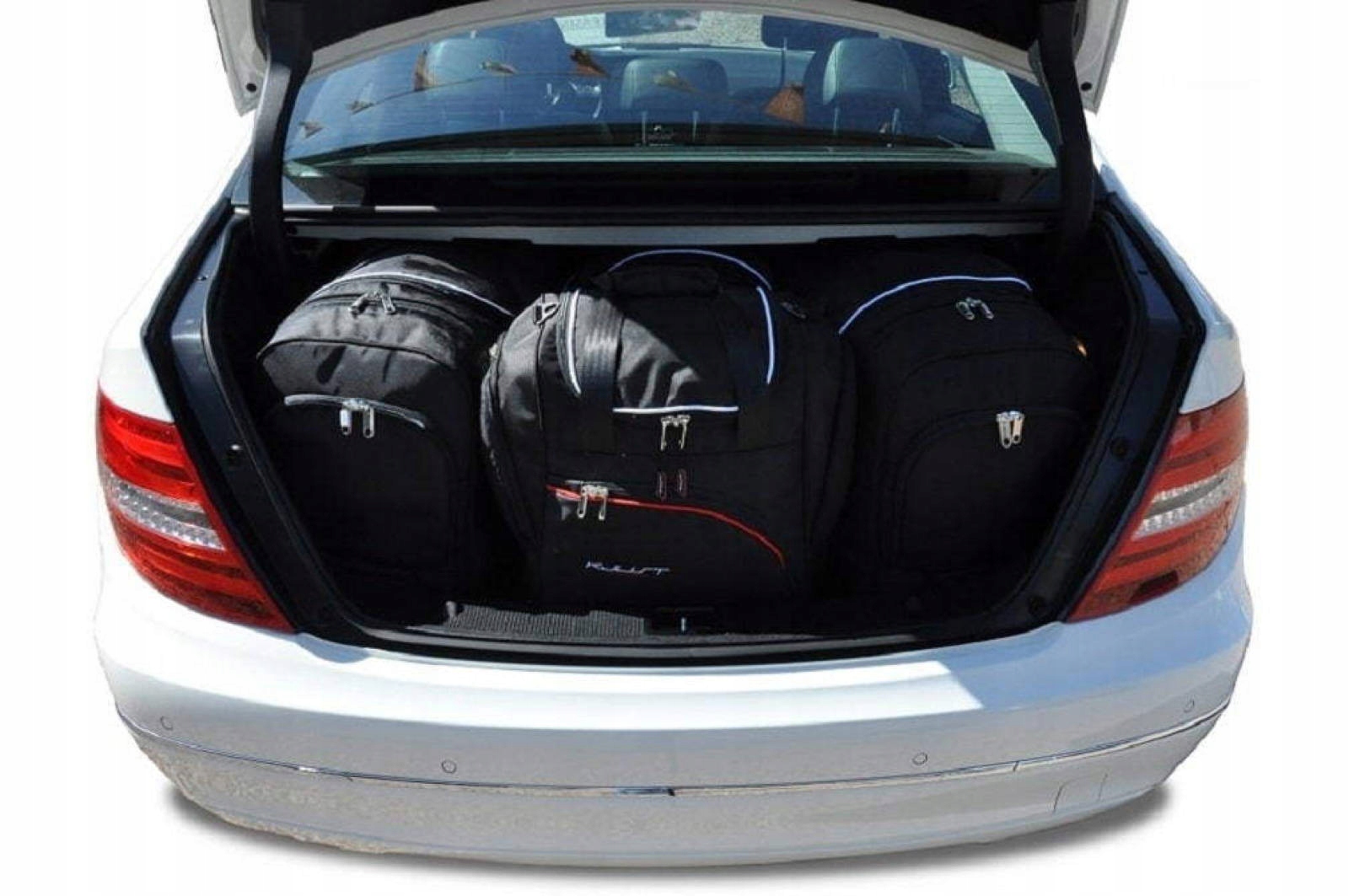 J&j Automotive Sada 4ks cestovných tašiek Sport pre Mercedes-benz C Limous