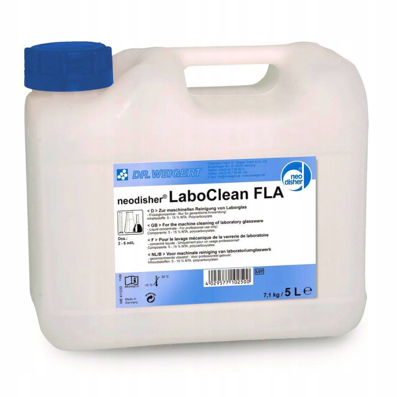 Neodisher LaboClean - Płyn do mycia szkła - 5 l