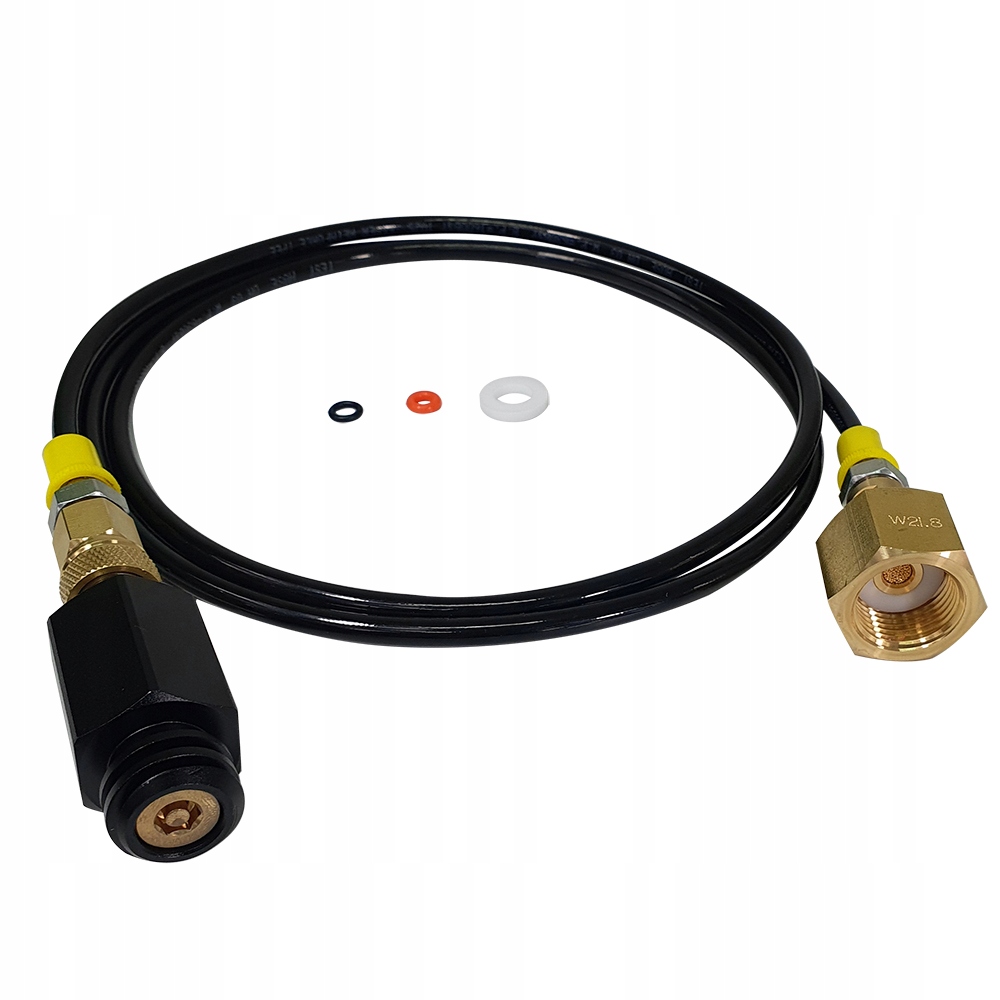 Przetoczka bezpośrednia do dystrybutora sodastream blue niebieska uszczelki