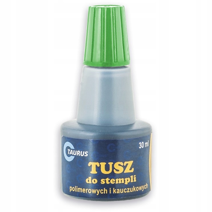 

Tusz Stempli Zielony 30ml Polimerowy Kauczkowy