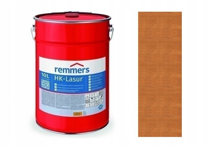 Remmers Hk-lasur Lazura na dřevo 10L – Teak (Tik 2251) – Impregnace a lazura v jednom