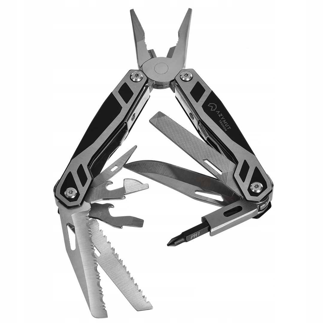 Multitool Azymut Trohon – 12 nástrojů, 8 bitů, pouzdro