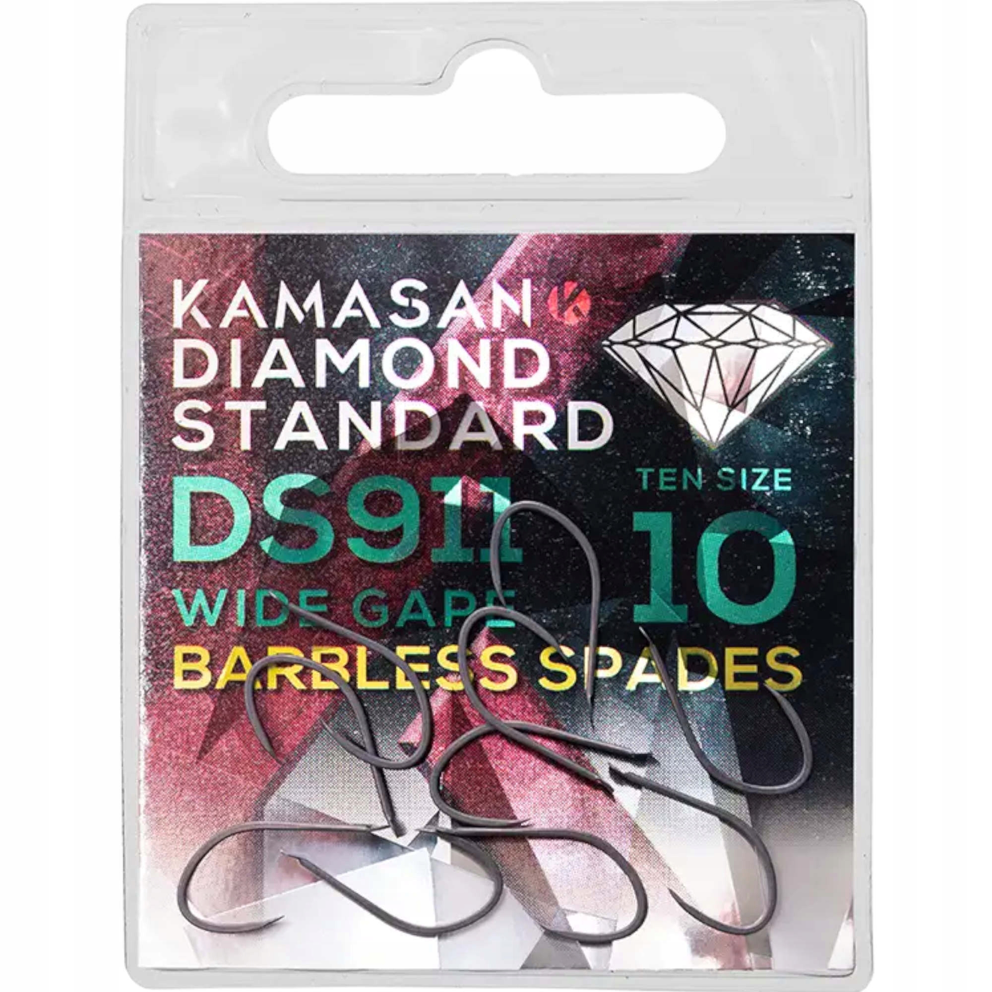 Haczyki Kamasan DS911 Spade Barbless Rozmiar 18
