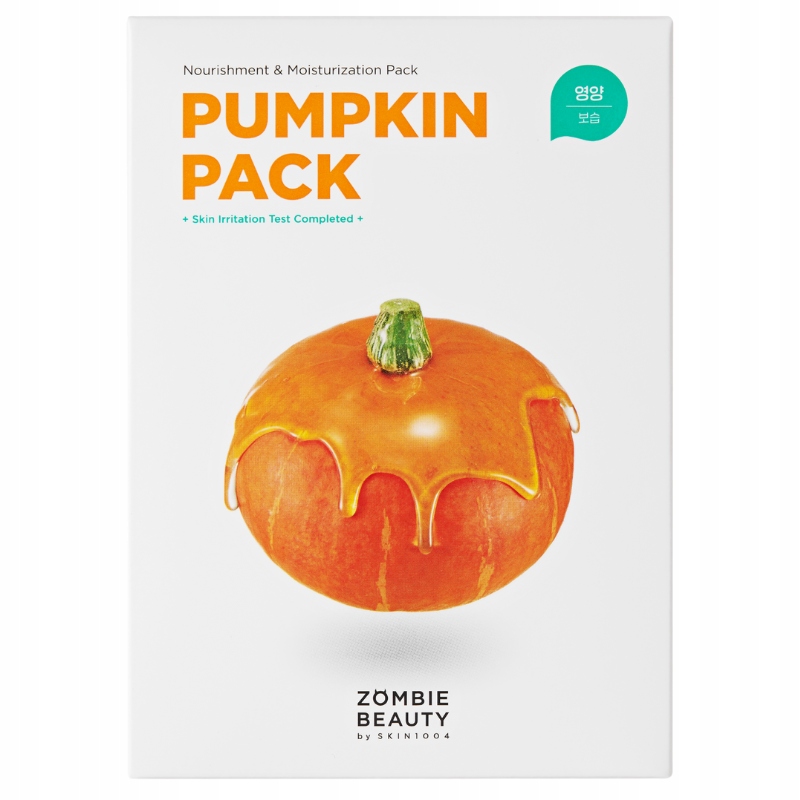 Vyživující Pleťová Maska S Dýňovým Extraktem Zombie Beauty Pumpkin Pack 16 X 4