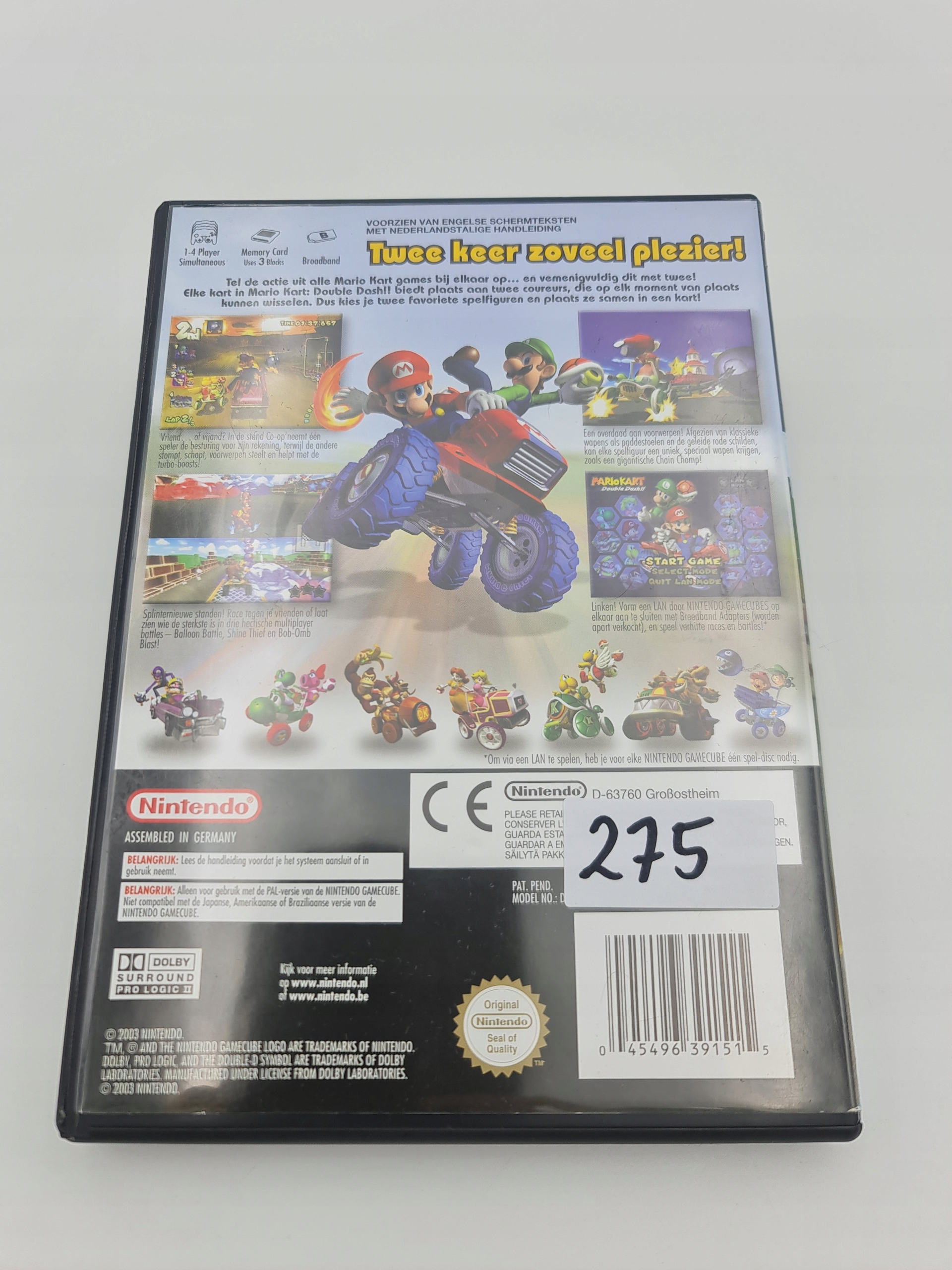NINTENDO GAMECUBE MARIO KART DOUBLE DASH Producent Nintendo