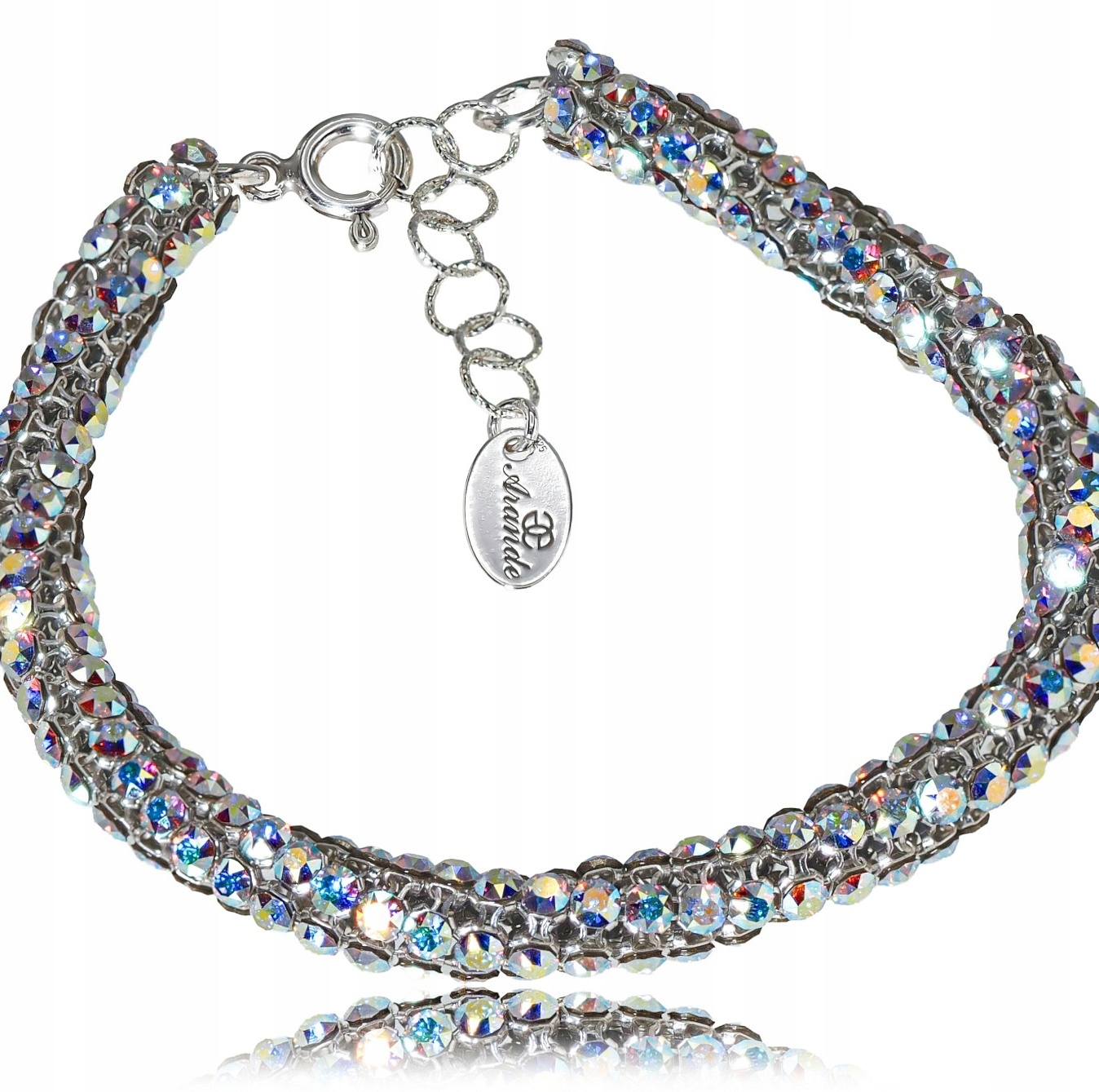 Náramek Krystaly Aurora Crystallized Certifikát