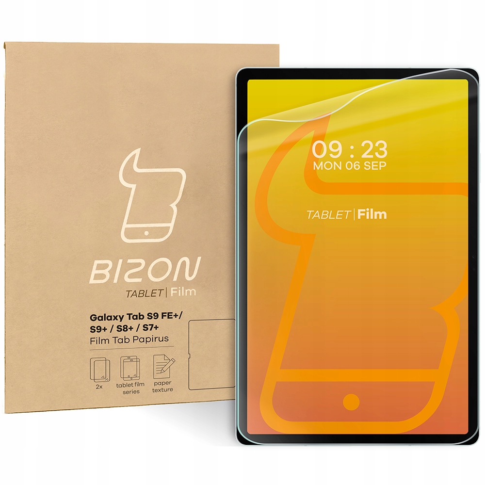 Fólie Bizon pro Galaxy Tab S10+/S9 FE+/S9+/S8+/S7+/S7 Fe, 2 ks