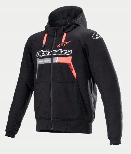 Motocyklová Mikina Alpinestars Chrome Ignition Black (L)