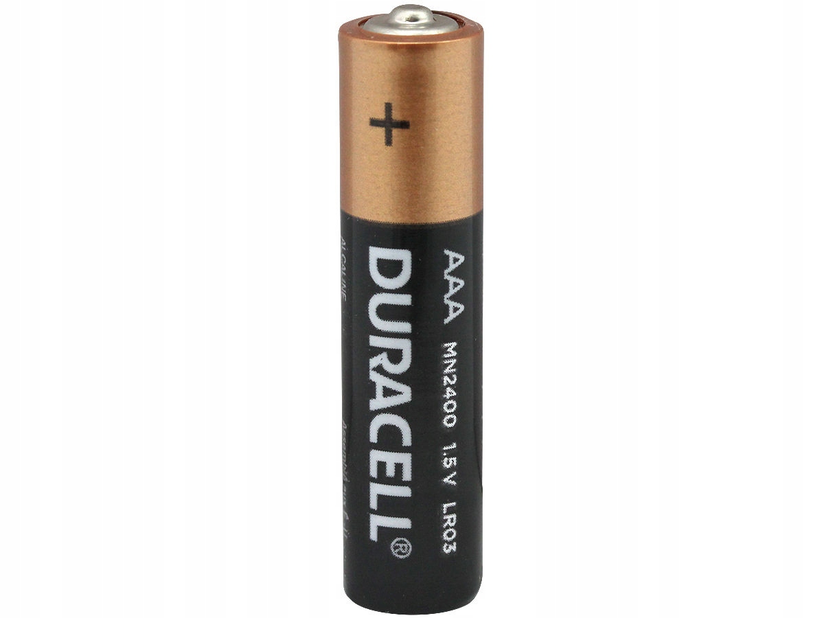 

Oryginalna Bateria Duracell Alkaliczna LR03 Aaa