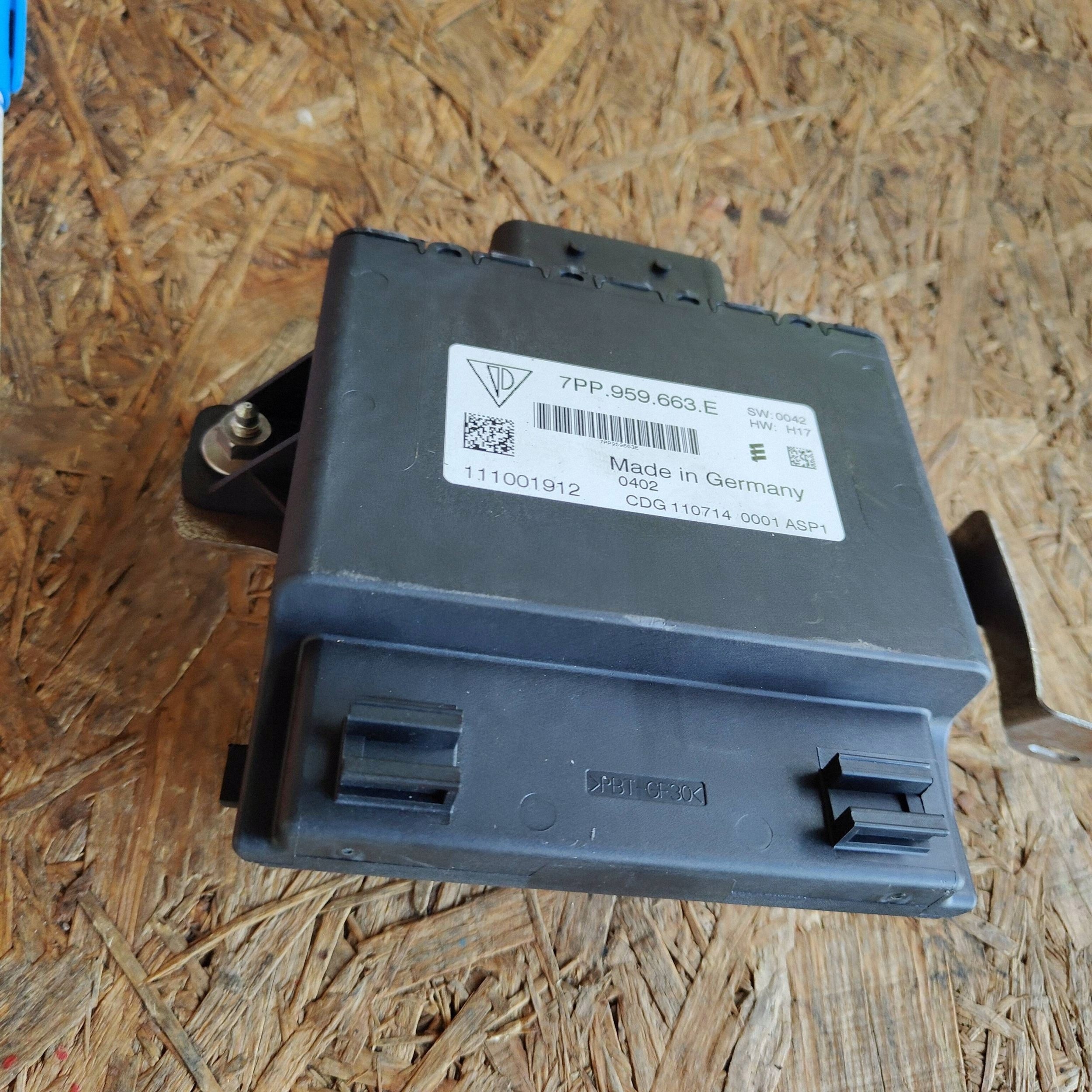 Porsche Cayenne (92A) control unit control unit of tension 7PP959663E