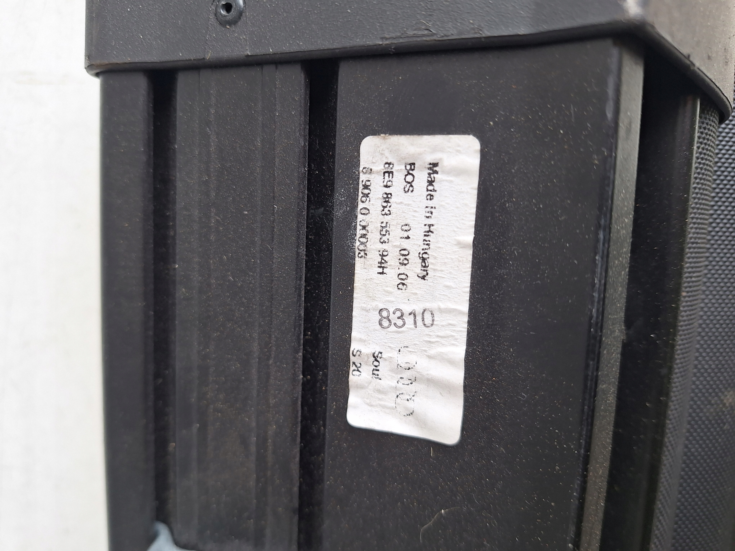 AUDI A4 B6 B7 01-08 blinds boot