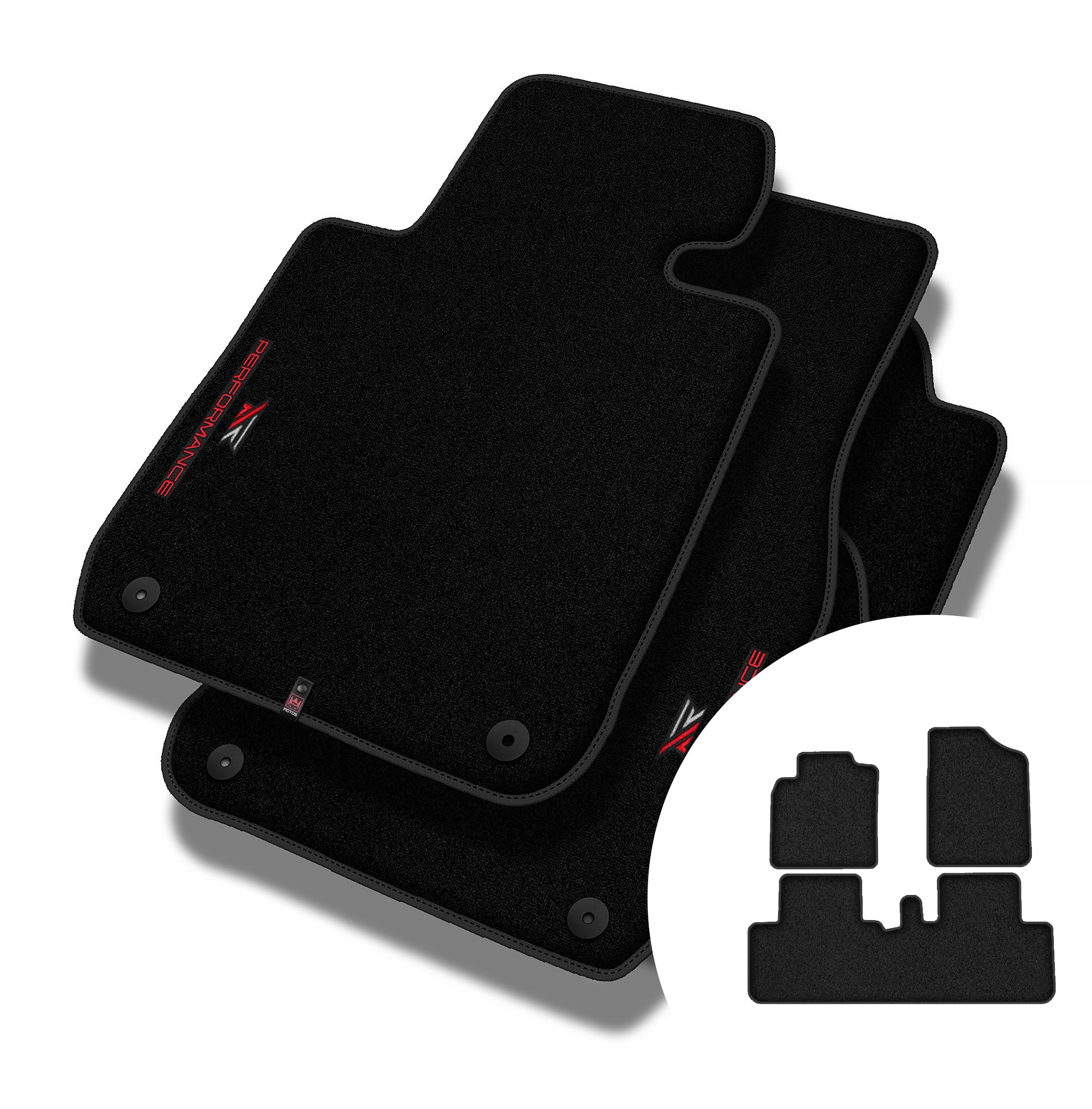 Velurové koberce Performance Premium pro Toyota Avensis Verso 2001-2009