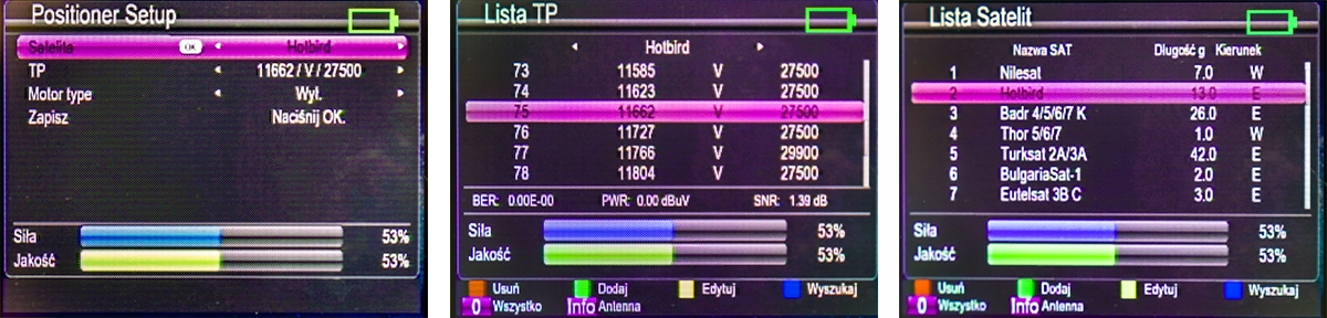 Miernik Sygnału Satelit Spacetronik S-22 podglad Model S-22