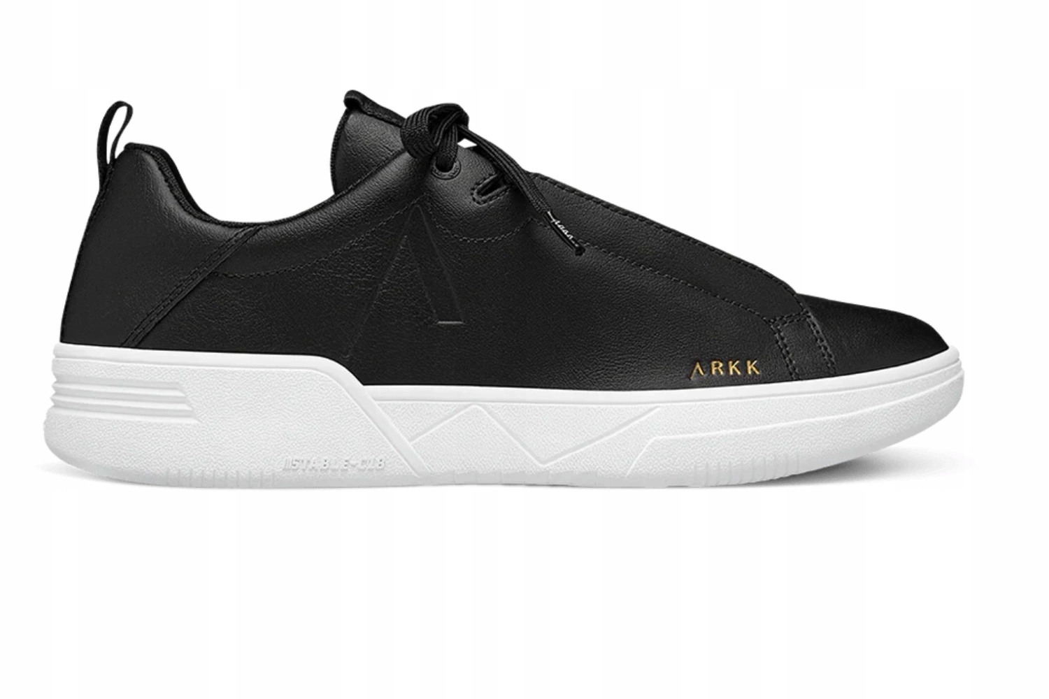 Pánské kožené tenisky Arkk Copenhagen černé, klasické, lehké, velikost 41