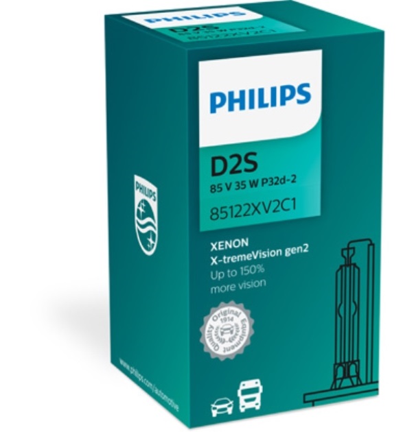 Xenónová Žiarovka D2S X-treme Vision Philips 85122XV2C1