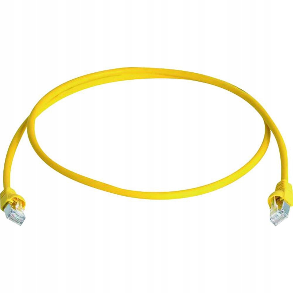 Telegärtner CAT6a, 25m kabel sieciowy S/FTP (S-STP) Żółty