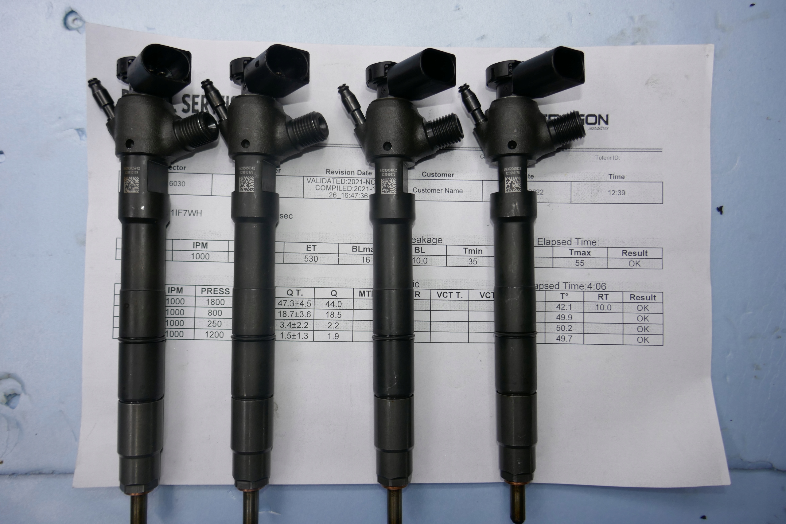 VW CRAFTER II ІНЖЕКТОР 2.0 TDI 03N130277J ТЕСТ