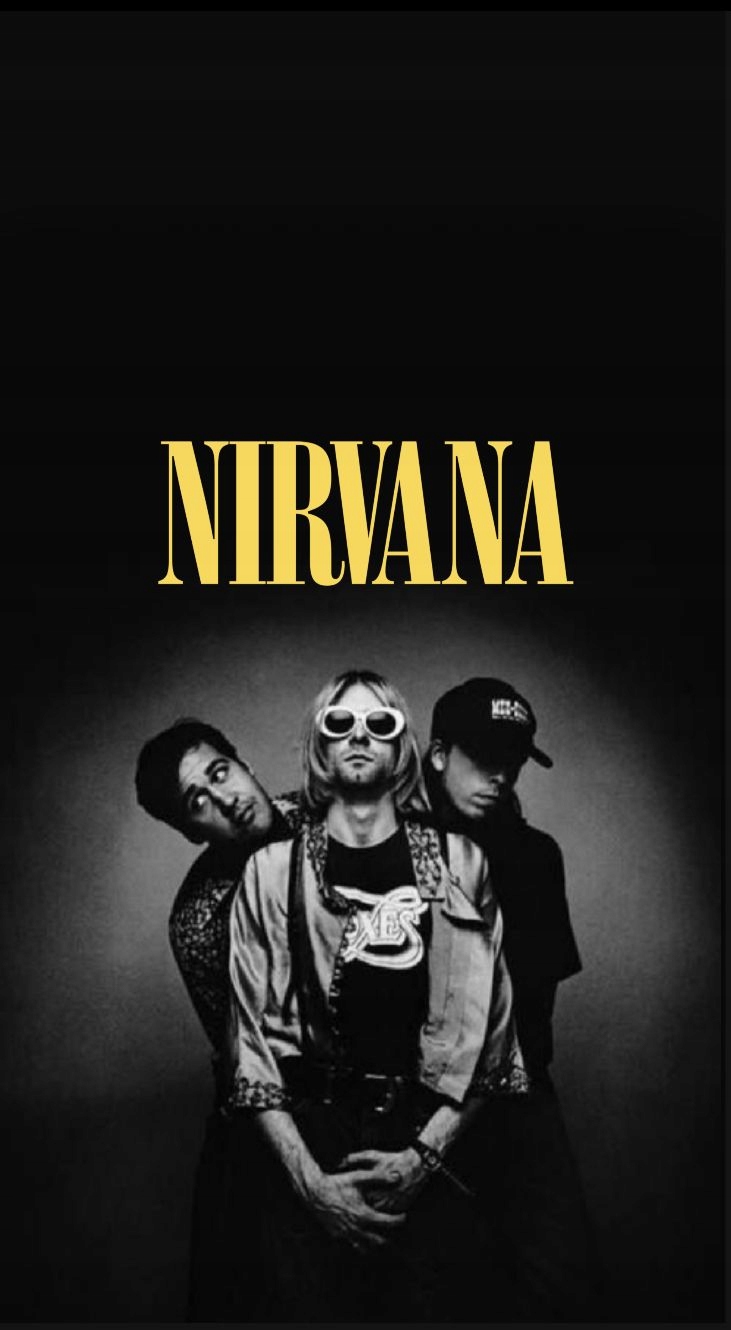 Plakat Nirvana Smiley Kurt Cobain ROCK 40x30 cm