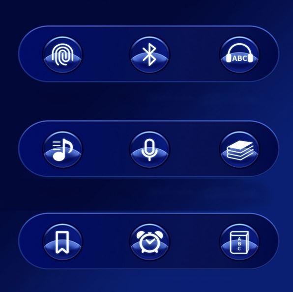 ODTWARZACZ MP4 MP3 16GB BLUETOOTH HiFi RADIO Zasilanie akumulatorowe